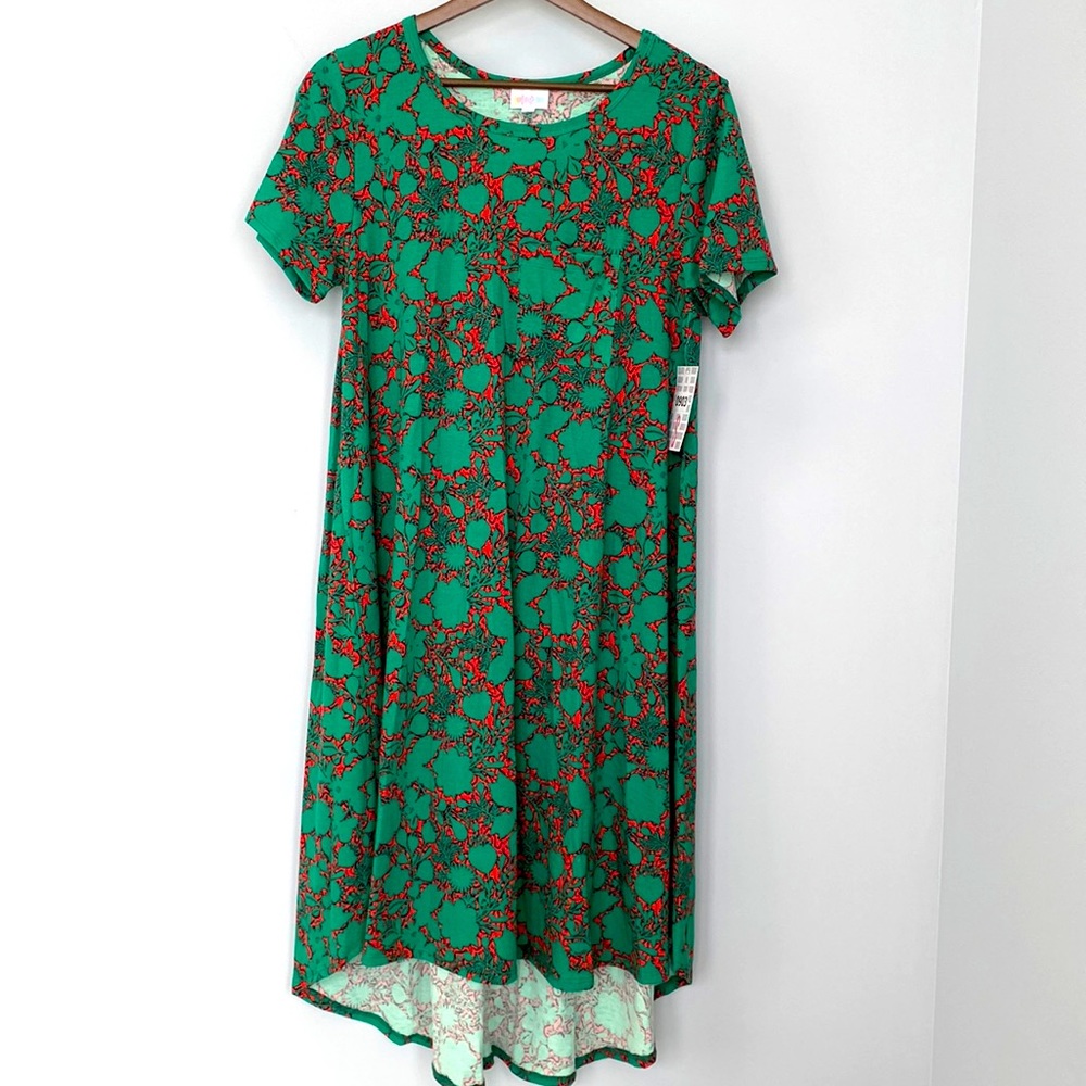 LLR Green & Pink Carly dress